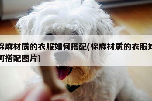 棉麻材质的衣服如何搭配(棉麻材质的衣服如何搭配图片)